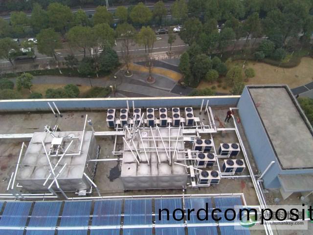长沙(sha)县天达中学(xue)宿舍空气源热(re)水工程