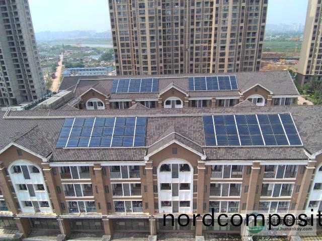 长沙市(shi)一(yi)中雨花新(xin)华(hua)都(dou)学校太(tai)阳能(neng)空气(qi)能热水(shui)工(gong)程