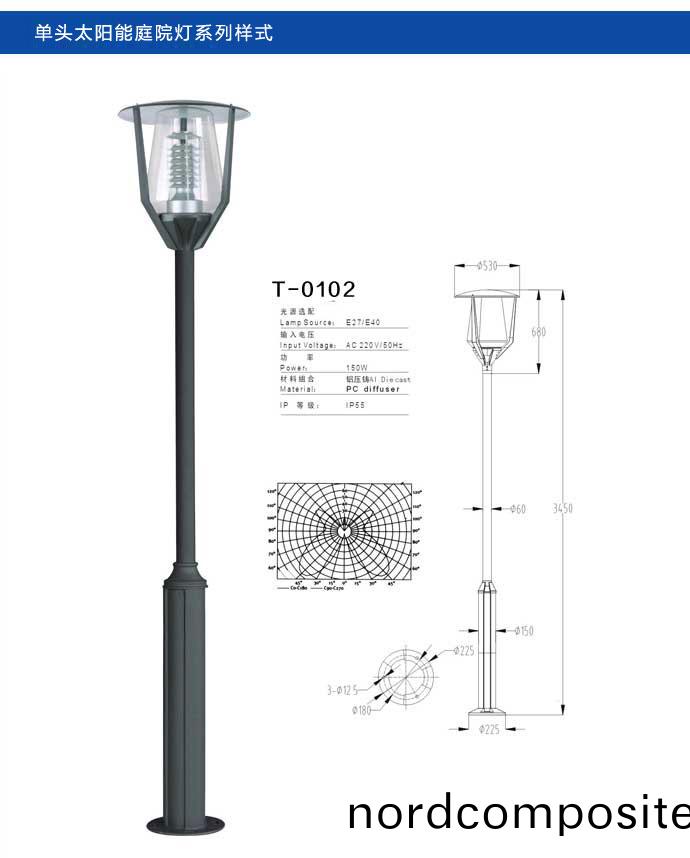太(tai)阳(yang)能庭院灯样式(shi)